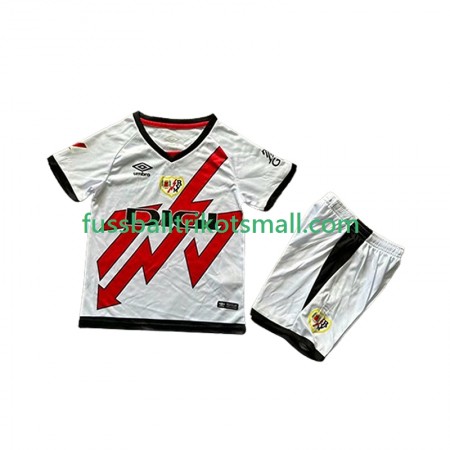 Fußballtrikots Rayo Vallecano Kinder 2024-2025 Kurzarm Auswärts-trikot kaufen